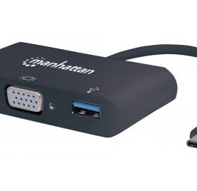 Convertidor USB C a VGA MANHATTAN 152044