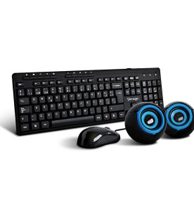 Kit de Teclado y Mouse VORAGO Kms-104