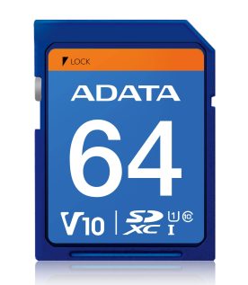 Memoria SD (SDXC) 64GB ADATA PREMIER V10 ASDX64GUICL10-R