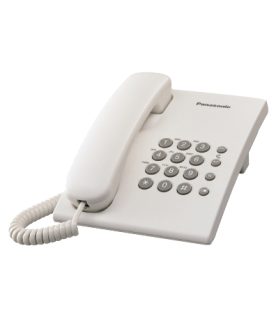 Teléfono Analógico PANASONIC KX-TS500MEW