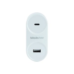 Cargador Mobifree Cargador de pared USB y Tipo C MB-923354