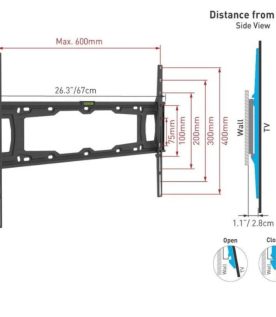 Soporte para TV BARKAN E400+