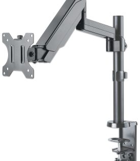 Soporte universal de pared para monitor MANHATTAN con pistón a gas,Soporta un monitor de 17 461580