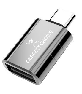 Adaptador USB tipo C a tipo USB A PERFECT CHOICE PC-101291
