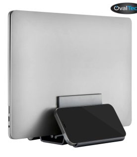 Soporte Vertical para Laptop / Celular OVALTECH OVDESK-LAP