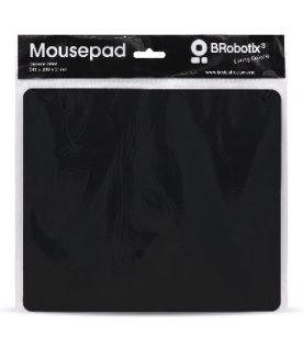 Mouse Pad Ultra Delgado Negro con Bolsa BROBOTIX 497264