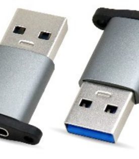 Adaptador USB V3.0 Tipo A Macho, a Tipo C He BROBOTIX 6000342