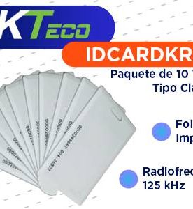 Tarjetas compatibles con lectores RFID con fr ZK TECO IDCARDKR2K