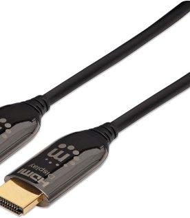 Cable HDMI Óptico Clasificación Plénum MANHATTAN 355445