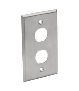 Placa Frontal de Ancho Sencillo de 2 Puertos TRIPP-LITE N206-FP02-IND