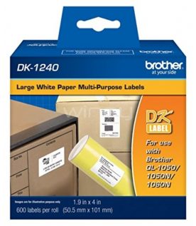 Etiquetas de Papel BROTHER DK1240