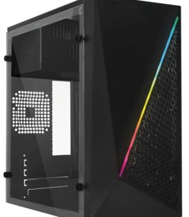 Gabinete ACTECK KIOTO GC460 RGB ESSENTIAL AC-933070