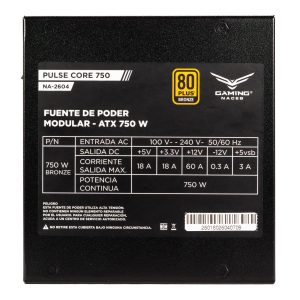 Fuentes de Poder Gaming Naceb Gaming Fuente de Poder NA-2604