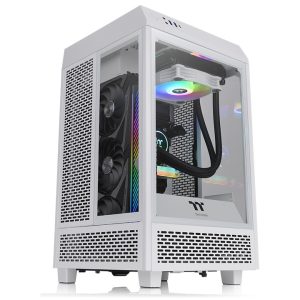 Gabinete THERMALTAKE The Tower 100 Snow Mini Chassis CA-1R3-00S6WN-00