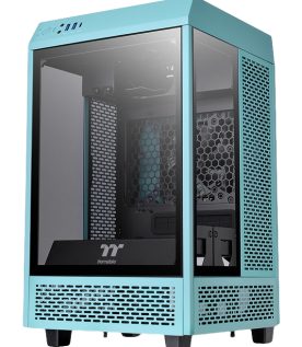 Gabinete THERMALTAKE The Tower 100 Turquoise Mini Chassi CA-1R3-00SBWN-00