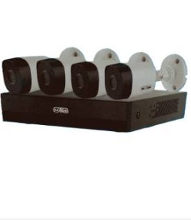 Kit de videovigilancia SAXXON SUA-KIT/XVR1E04-I/4-B10P-0280B