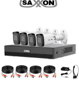 Kit de videovigilancia SAXXON KIT/XVR1E04-I/4-B20M-
