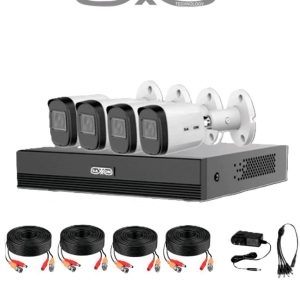 Kit de videovigilancia SAXXON KIT/XVR1E04-I/4-B20M-