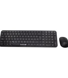 Kit Teclado y Mouse Inalámbrico TECHZONE TZCOMBINA05