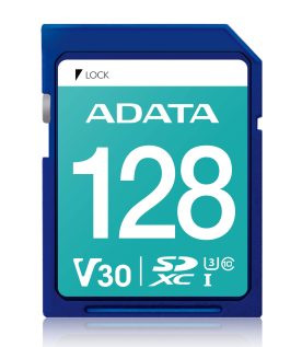 Secure Digital ADATA V30 SDXC UHS-I U3 ASDX128GUI3V30S-R