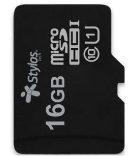 Memoria Micro SD 16GB Stylos STMSDS2B