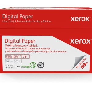 Papel Bond Digital Paper Carta XEROX Rojo 003M02000