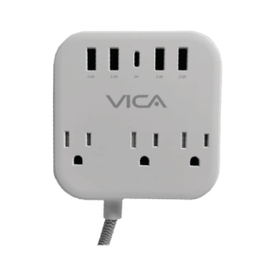 Centro Multicontactos VICA SUP USB 7P