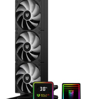 Enfriamiento y Ventilación Balam Rush CRYO PRISM 360 BLACK BR-944069