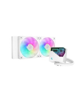 Enfriamiento y Ventilación DeepCool LT240 R-LT240-WHAMNC-G-1