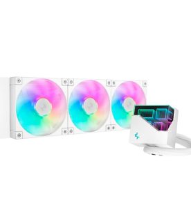 Enfriamiento y Ventilación DeepCool LT360 R-LT360-WHAMNC-G-1