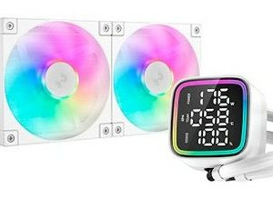 Enfriamiento liquido DeepCool LD240 WH R-LD240-WHDMMN-G-1